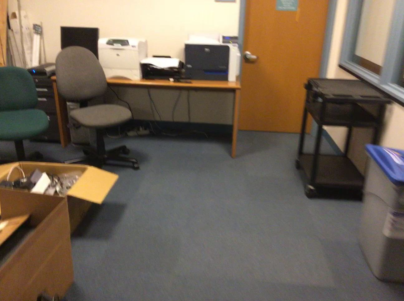 Second office view containing the door
